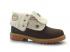 Mens Timberland Roll-top Boots Brown Grey