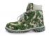 Timberland Custom Boots Men Green White
