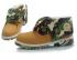 Timberland Roll-top Boots Men Army Green Wheat