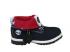 Timberland Roll-top Boots Men Black Red