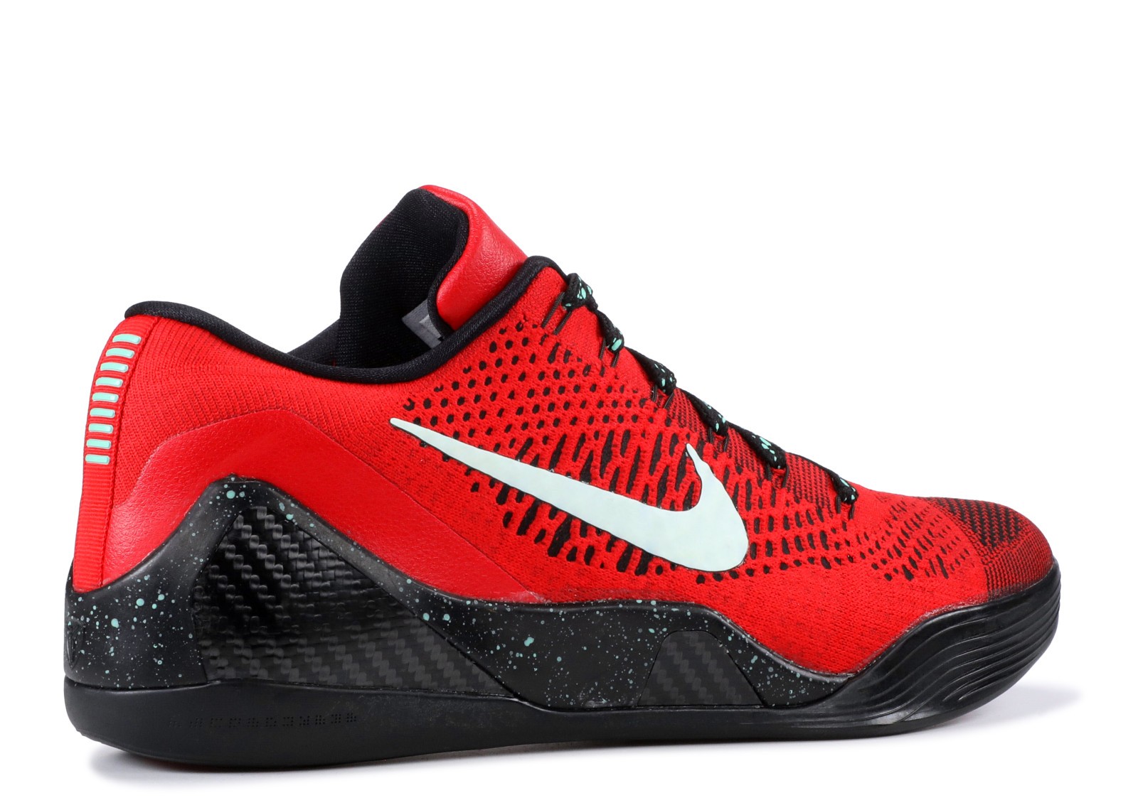 Nike Kobe IX 9 Elite Low University Red Flyknit Glow 639045-600 - Febsport